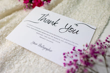 Thank You Card - Beige