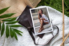 Deckled Edge Hahnemühle Baryta Bamboo Fine Art Prints with leather envelope - print pouch