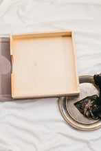 Wood & Fabric Album Box (NO USB)